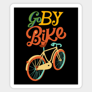 go by bike Magnet